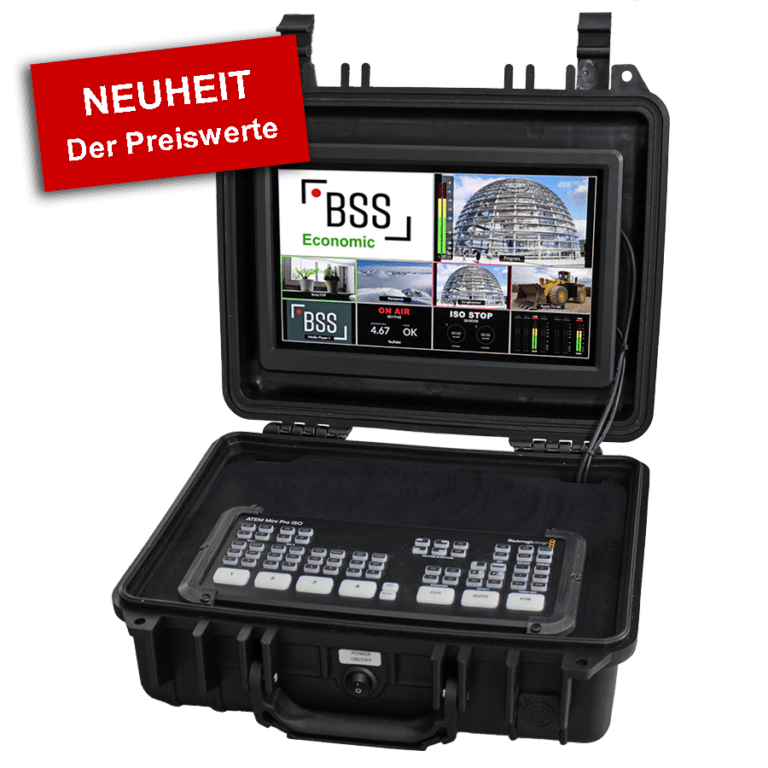 Der preiswerte Case für den ATEM Mini. Das Economic Case von BSS.