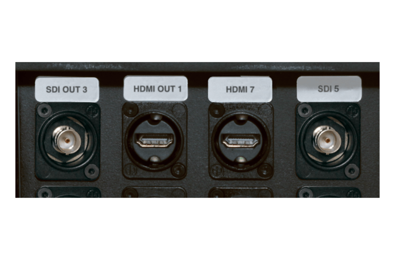 The BSS Case for ATEM Extreme SDI with individual SDI connectors