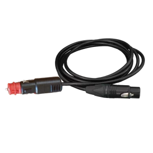 Connection cable for power supply of the BSS case with 12V car plug