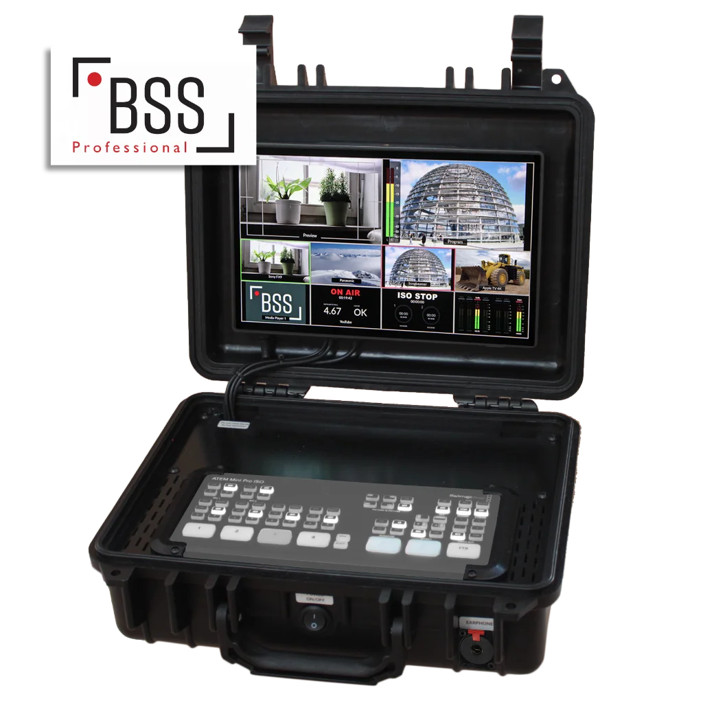 Konfiguriere dein ATEM Mini Case - für deinen Stream