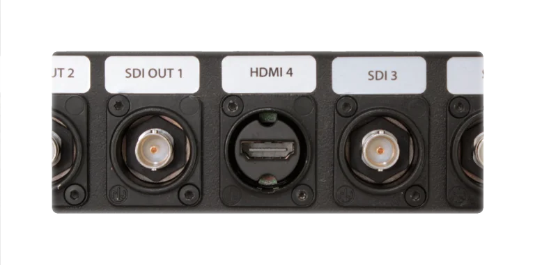 HDMI Konverter im Case für den ATEM Mini SDI, ohne externe Konverter gleich streambereit!