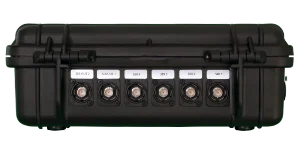 Le boîtier BSS pour l’ATEM SDI - avec des prises de connecteur Neutrik de haute qualité