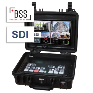 Le boîtier BSS SDI pour l’ATEM Mini SDI est configurable individuellement