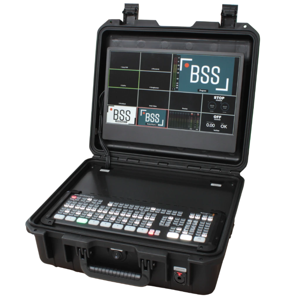 BSS Case for the ATEM Mini Extreme - the streaming setup