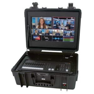 Professionelles BSS Case für ATEM Extreme G2 – robuste All-in-one Regielösung für höchste Ansprüche an Qualität und Lebensdauer.