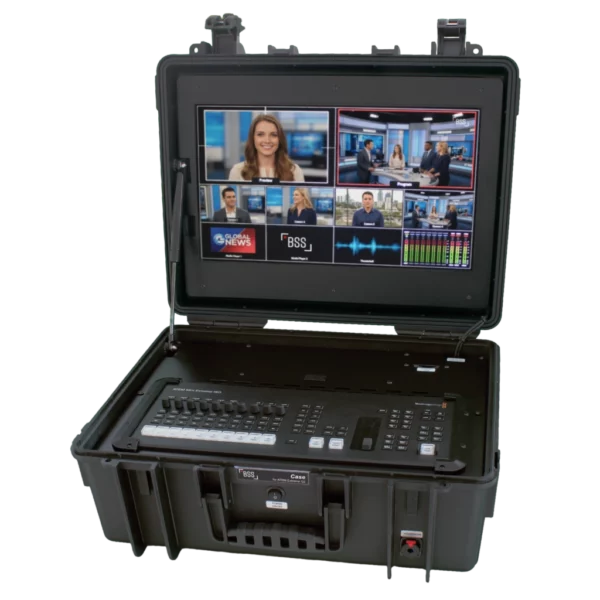 Professionelles BSS Case für ATEM Extreme G2 – robuste All-in-one Regielösung für höchste Ansprüche an Qualität und Lebensdauer.