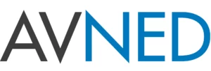 Logo officiel de l’entreprise AVNeD – Réseaux et Services Audiovisuels Néerlandais